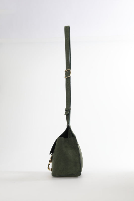 Laselle Green Grass Velur