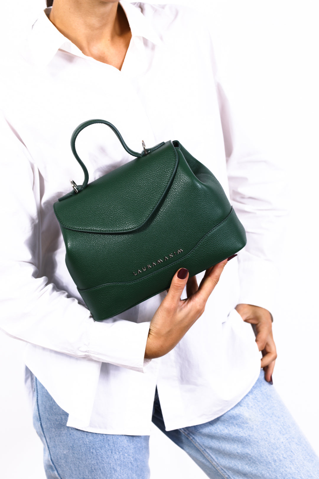 Mina Bag Medium Green Olive