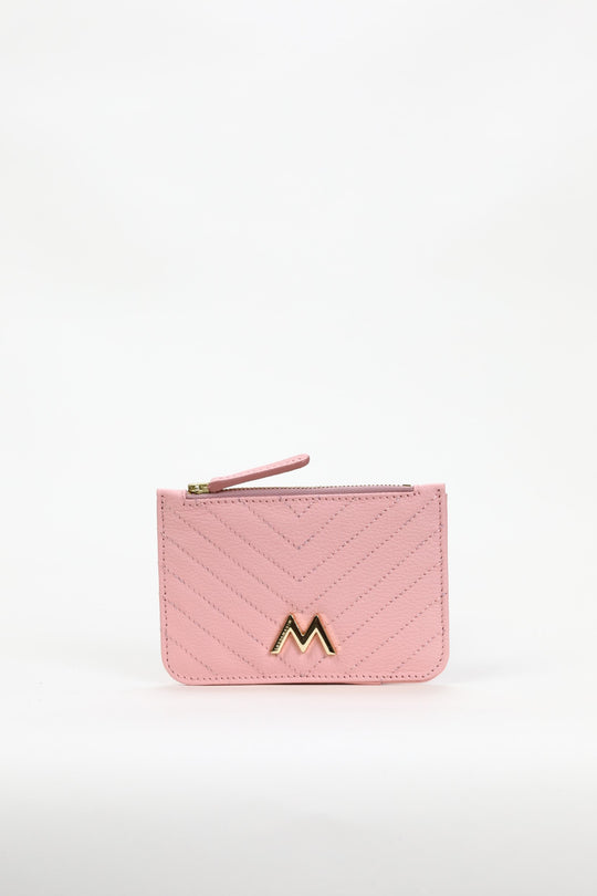 M Cardholder Crystal Pink