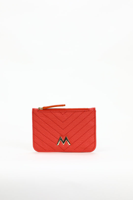 M Cardholder Fiery Coral