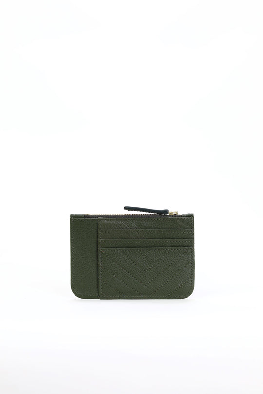 M Cardholder Green Olive