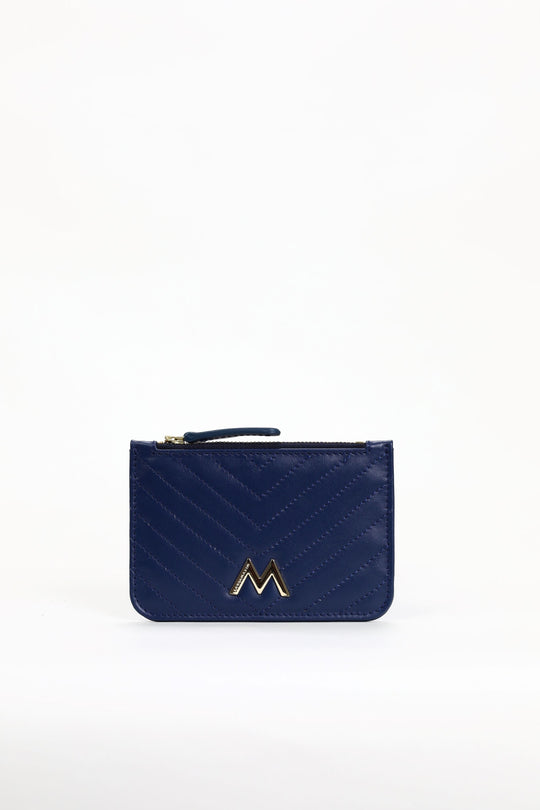 M Cardholder Ink Blue Neted
