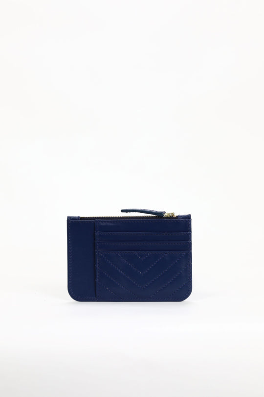M Cardholder Ink Blue Neted