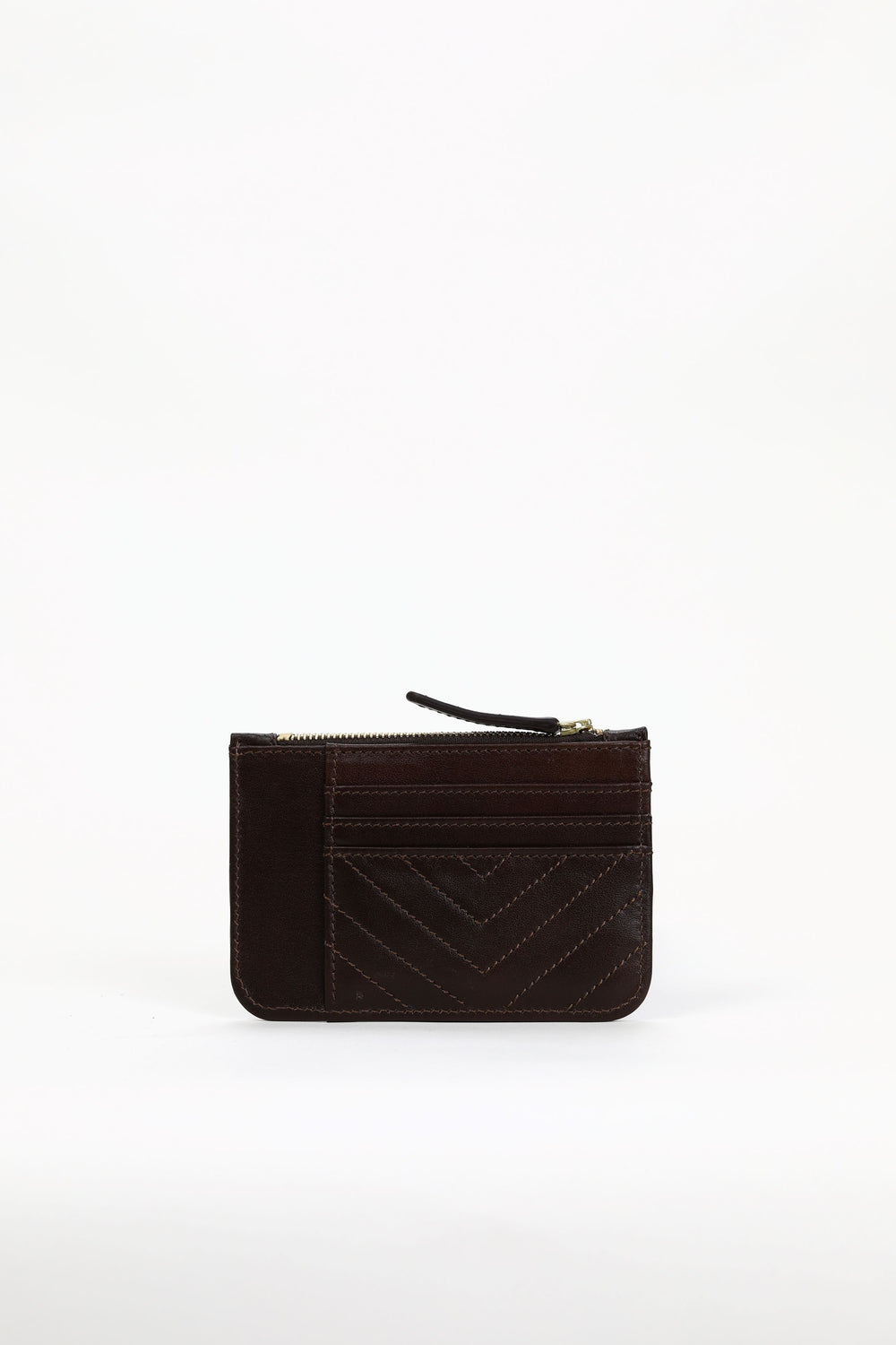 M Cardholder Dark Choco Neted