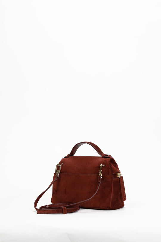 Minimal Bag Mini Rust Velur