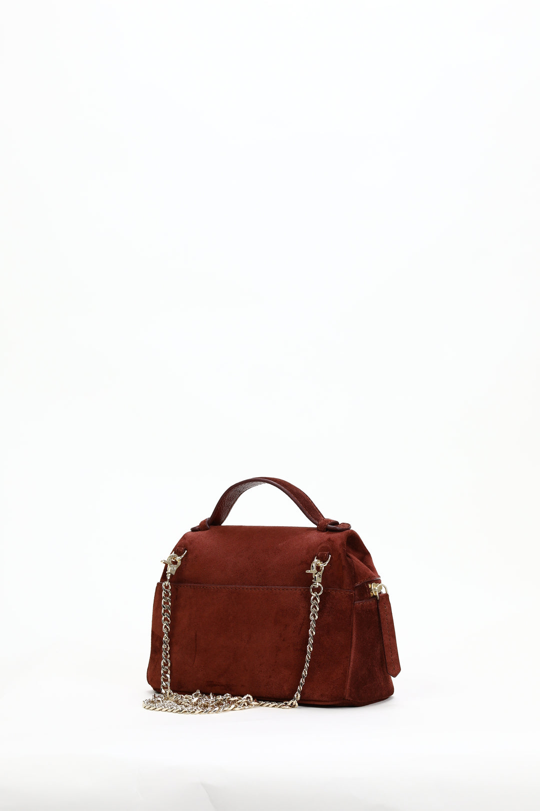 Minimal Bag Mini Rust Velur