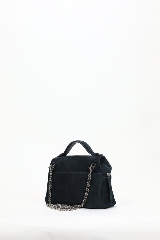 Minimal Bag Mini Petrol Velur