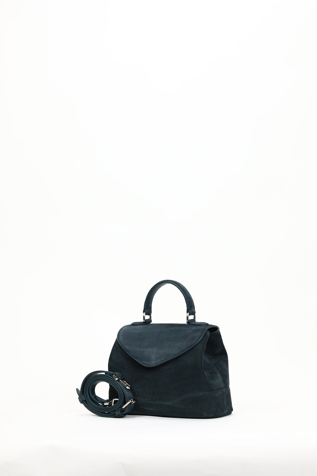 Mina Bag Mini Petrol Velur