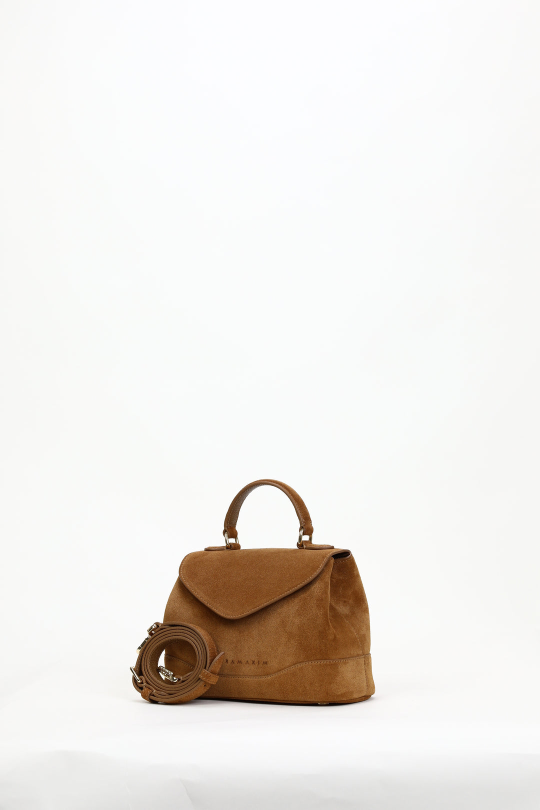 Mina Bag Mini Camel Velur