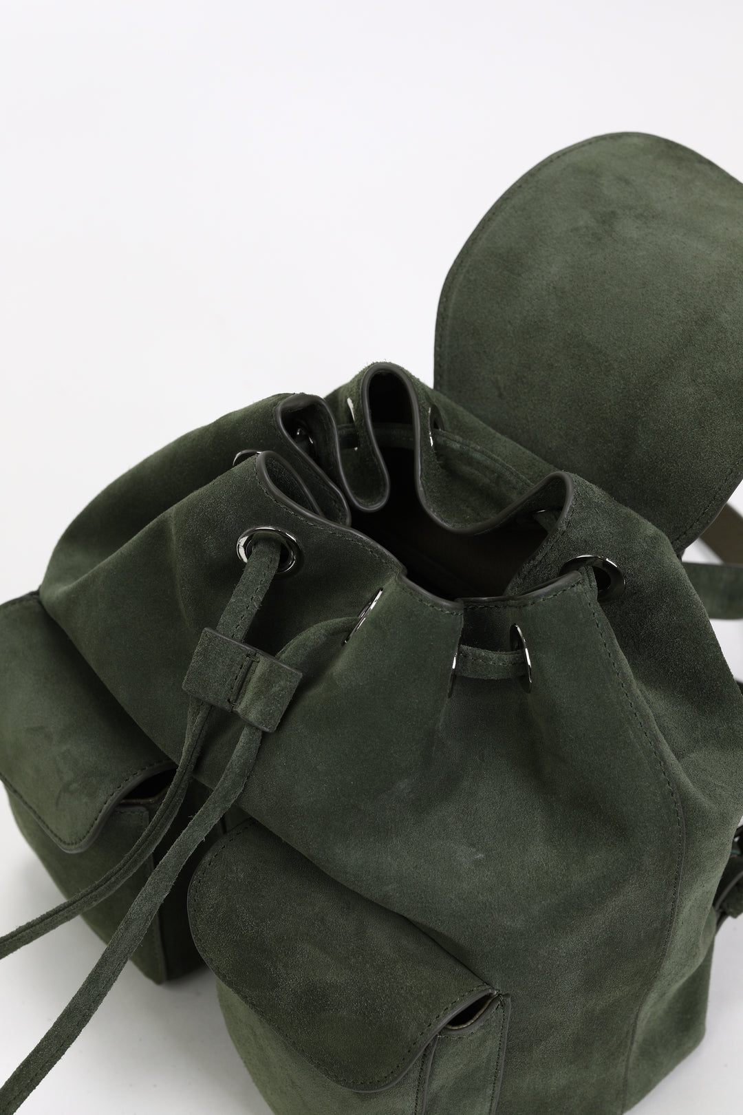 Fringe Bebe Khaki Velur