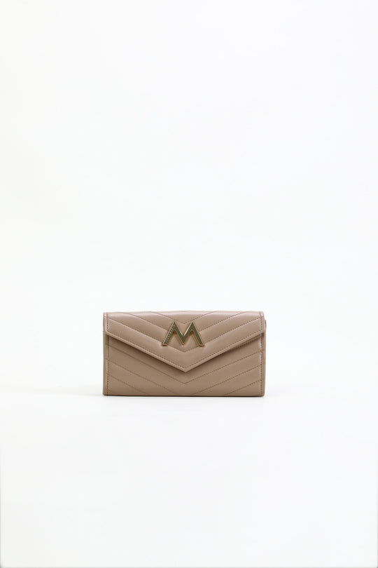 M Wallet Cappuccino Rose