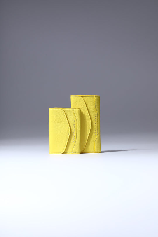 Mina Compact Wallet Blazing Yellow