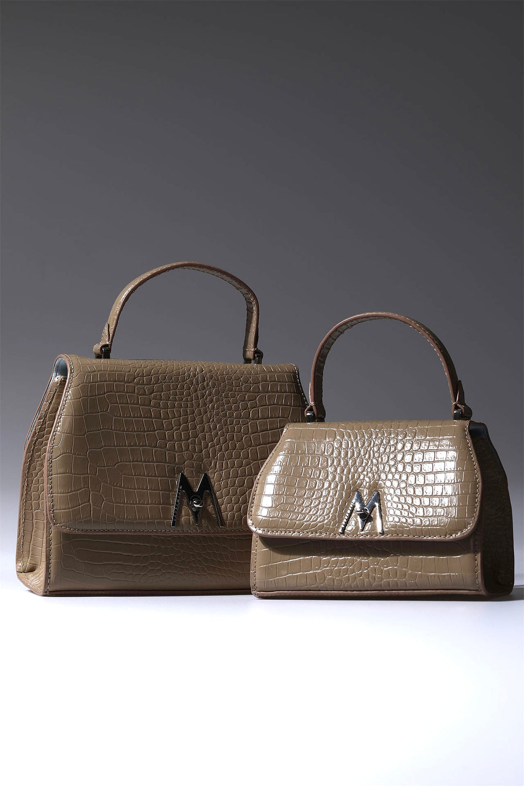 Grace Mini Nude Croco