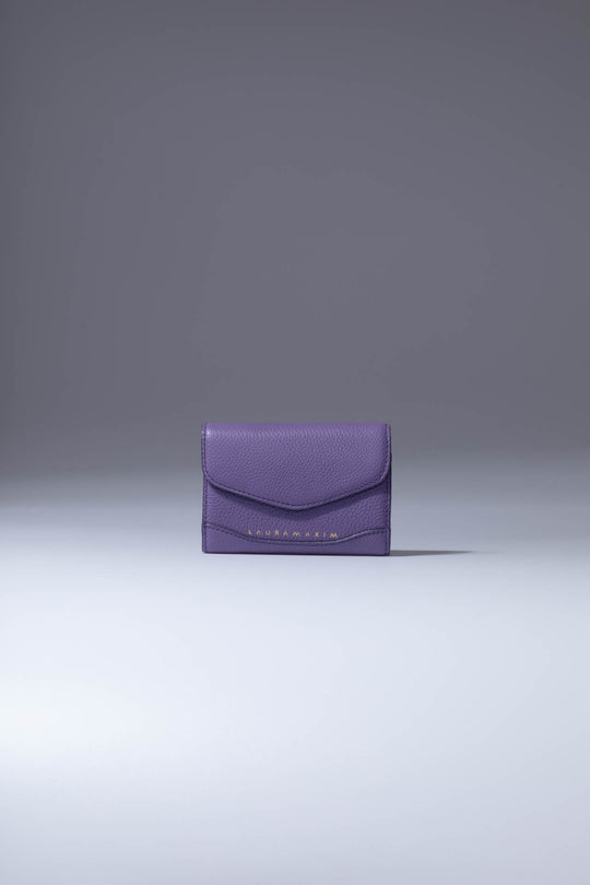 Mina Compact Wallet Chalk Violet
