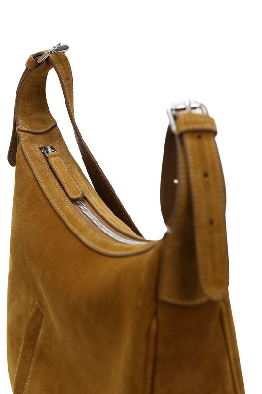 Olivia Honey Mustard Velur